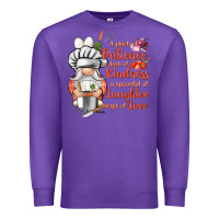 Purple patience a dash of kindness Premium Sweatshirt - NancyCooperArtShop