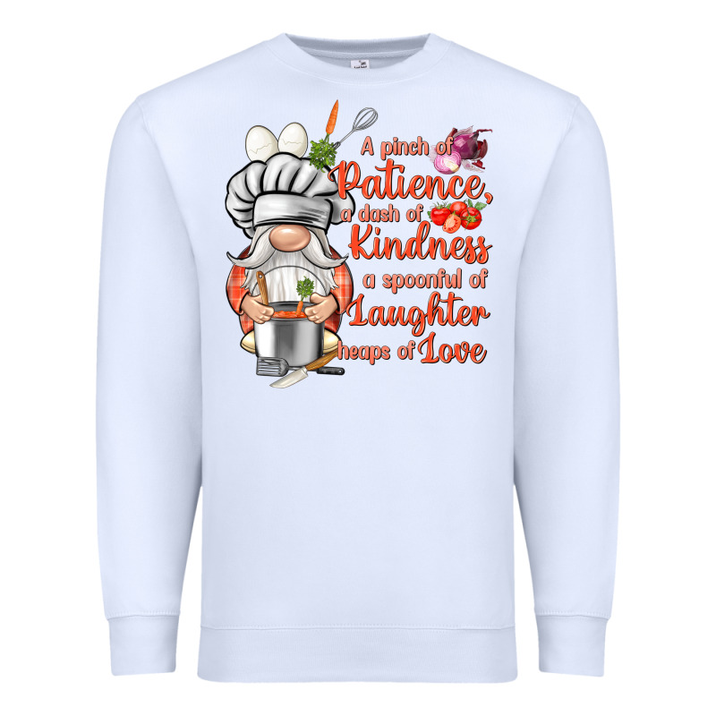 Patience A Dash Of Kindness Premium Sweatshirt by NancyCooperArtShop | Teevron