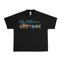 Black life is better at the cottage Urban Heavy Tee - HRA Design Shop
