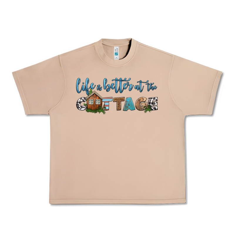 Life Is Better At The Cottage Urban Heavy Tee by HRA Design Shop | Teevron
