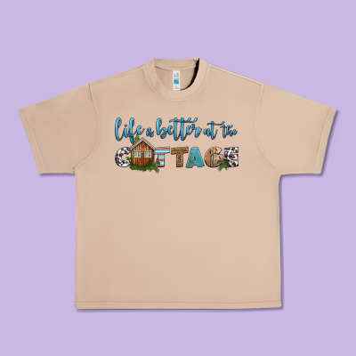 Life Is Better At The Cottage Urban Heavy Tee Designed By Hra Design Shop