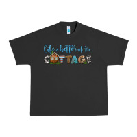 Pigment Black life is better at the cottage Urban Heavy Tee - HRA Design Shop
