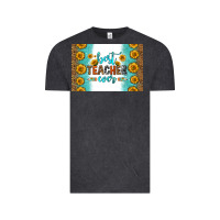 Best Teacher Ever Skinny Metal Can Holder Vintage Tee | Teevron