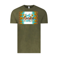 Vintage Olive best teacher ever skinny metal can holder Vintage Tee - HRA Design Shop