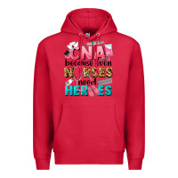 Cardinal Western CNA Because Nurses Need Heroes Premium Hoodie - LillyAllenDesigns