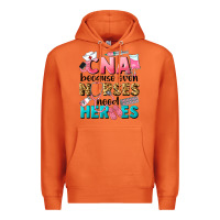 Carrot Western CNA Because Nurses Need Heroes Premium Hoodie - LillyAllenDesigns