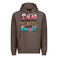 Coffee Western CNA Because Nurses Need Heroes Premium Hoodie - LillyAllenDesigns