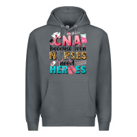 Rock Western CNA Because Nurses Need Heroes Premium Hoodie - LillyAllenDesigns