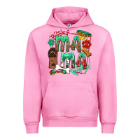 Fuchsia Pink Dog Mama Urban Hoodie - texasbilliewilder