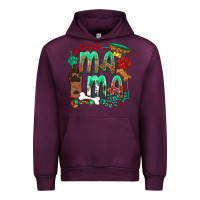 Mauve Wine Dog Mama Urban Hoodie - texasbilliewilder