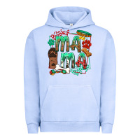 Pigment Grape Ice Dog Mama Urban Hoodie - texasbilliewilder