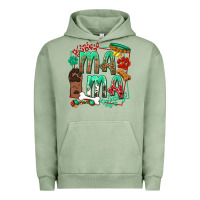 Pigment Oil Green Dog Mama Urban Hoodie - texasbilliewilder
