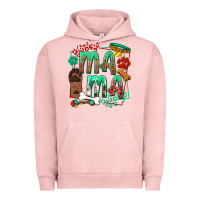 Pigment Salmon Dog Mama Urban Hoodie - texasbilliewilder