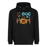 Black kinda busy being a dog mom Heavyweight Hoodie - MaliasSmallBusiness