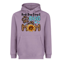Lavender kinda busy being a dog mom Heavyweight Hoodie - MaliasSmallBusiness
