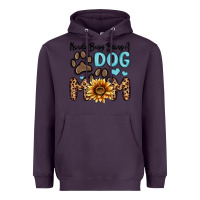 Plum kinda busy being a dog mom Heavyweight Hoodie - MaliasSmallBusiness