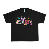 Black easter bunny mama Urban Heavy Tee - BarkalooDesign