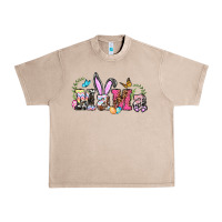 French Oak easter bunny mama Urban Heavy Tee - BarkalooDesign