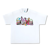 White easter bunny mama Urban Heavy Tee - BarkalooDesign