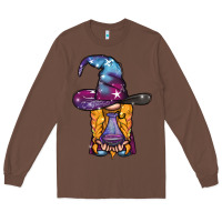 Chestnut witch gnome with poison Long Sleeve Tee - BundleAndBundleShop