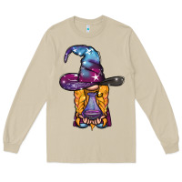 Mushroom witch gnome with poison Long Sleeve Tee - BundleAndBundleShop