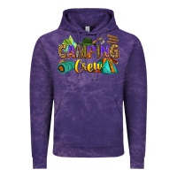 Cloud Purple camping crew Vintage Hoodie - Zillion Design Studio