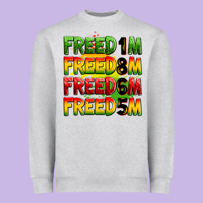 Freedom 1865 Heavyweight Sweatshirt Designed By Zillion Design Studio