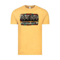 Vintage Mustard cowboy take me away Vintage Tee - SublimationCraftShop