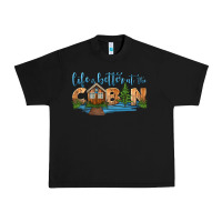 Black life is better at the cabin Urban Heavy Tee - HRA Design Shop