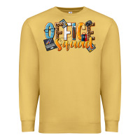 Antique Gold office squad Premium Sweatshirt - NancyCooperArtShop