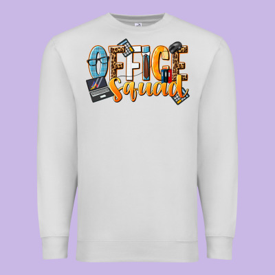Office Squad Premium Sweatshirt Designed By Nancycooperartshop