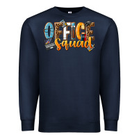 Navy office squad Premium Sweatshirt - NancyCooperArtShop