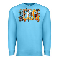 Ocean Blue office squad Premium Sweatshirt - NancyCooperArtShop