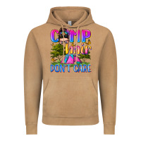 Vintage Camel camp hair don't care Vintage Hoodie - Zillion Design Studio