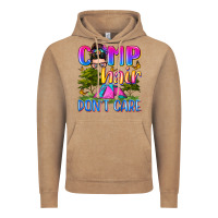 Vintage Coffee camp hair don't care Vintage Hoodie - Zillion Design Studio