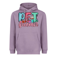 Lavender pet groomer Heavyweight Hoodie - MaliasSmallBusiness