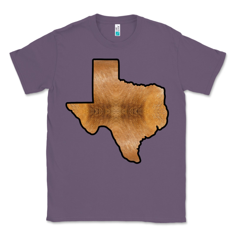 Texas Map Western Horsehide Pattern Classic Tee by Bettercallsaul | Teevron