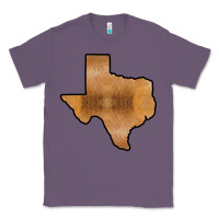 Lavender Texas Map Western Horsehide Pattern Classic Tee - Bettercallsaul