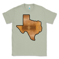 Matcha Texas Map Western Horsehide Pattern Classic Tee - Bettercallsaul
