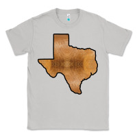 Moon Dust Texas Map Western Horsehide Pattern Classic Tee - Bettercallsaul