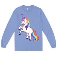 Colony Blue unicorn Long Sleeve Tee - Artiststas