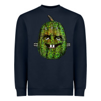 Navy leopard pumpkin frankestein Heavyweight Sweatshirt - RanaPortraitStore