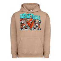 Pigment Burro Basketball Mom Urban Hoodie - NancyCooperArtShop