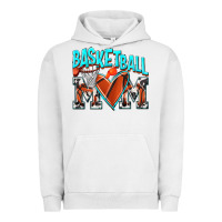Pigment Lunar Rock Basketball Mom Urban Hoodie - NancyCooperArtShop