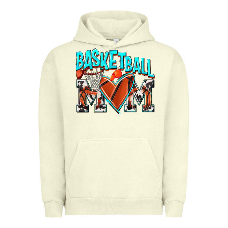 Basketball Mom Urban Hoodie by NancyCooperArtShop | Teevron