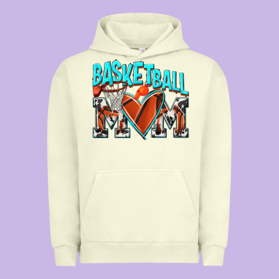 Basketball Mom Urban Hoodie Designed By Nancycooperartshop