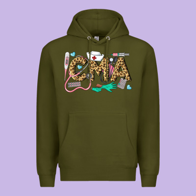 Western Certified Medical Assistant Premium Hoodie Designed By Lillyallendesigns