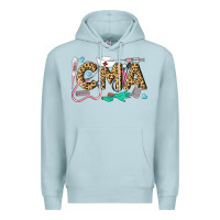 Blue Mist Western Certified Medical Assistant Premium Hoodie - LillyAllenDesigns