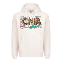 Pale Pink Western Certified Medical Assistant Premium Hoodie - LillyAllenDesigns