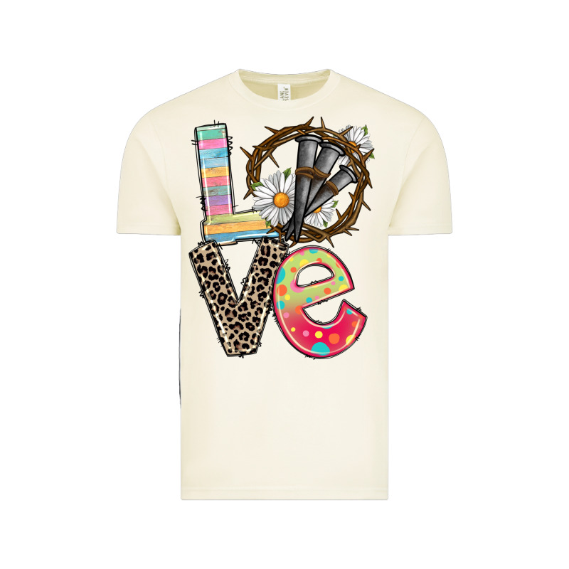 Love Crown Of Thorns Easter Day Vintage Tee by CowGirlArtShop | Teevron